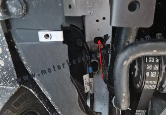 Aluminium Motor en Versnellingsbak Beschermplaat voor Ford Transit Custom