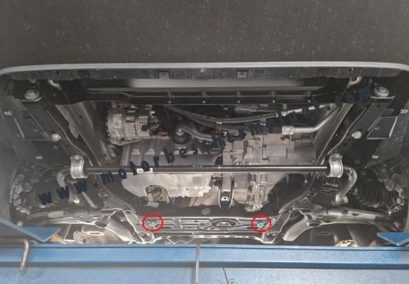 Aluminium Motor, Versnellingsbak en Radiator Beschermplaat voor Vw Crafter