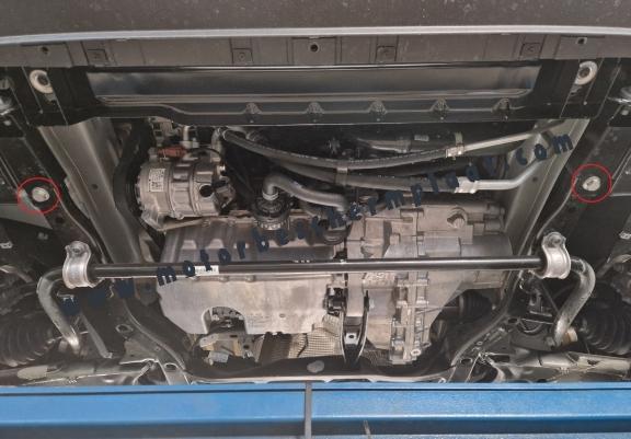 Aluminium Motor, Versnellingsbak en Radiator Beschermplaat voor Vw Crafter