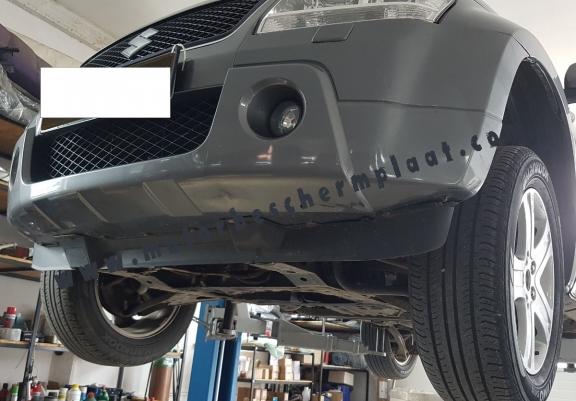 Aluminium Versnellingsbak en tussenbak Beschermplaat voor Suzuki Grand Vitara 2