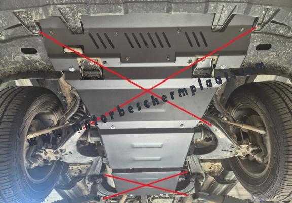 Versnellingsbak Beschermplaat voor Maxus T60 Max