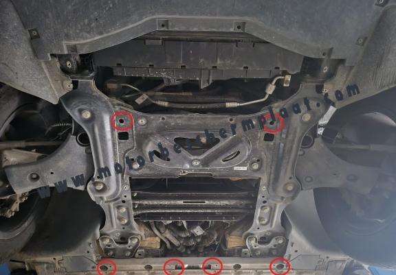 Aluminium Motor, Versnellingsbak en Radiator Beschermplaat voor Cupra Born