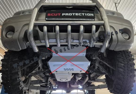 Versnellingsbak aluminium  Beschermplaat voor Chevrolet Tracker