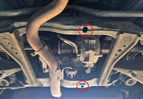 Differentieel Beschermplaat - voor Nissan Qashqai J12