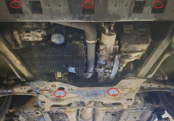 Motor en Versnellingsbak Beschermplaat voor Citroen Berlingo - Aluminium