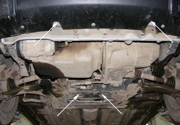 Motor en Versnellingsbak Beschermplaat voor Citroen Xsara Picasso