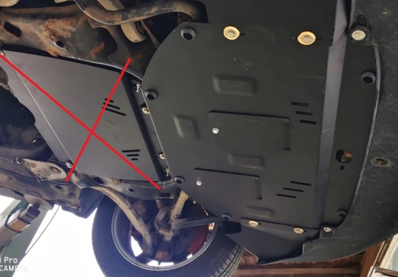 Motor en Radiator Beschermplaat voor Audi A4 B5