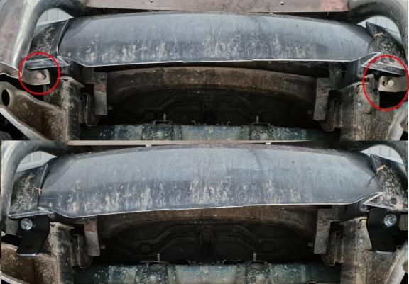 Motor en Radiator Beschermplaat voor Hyundai Terracan