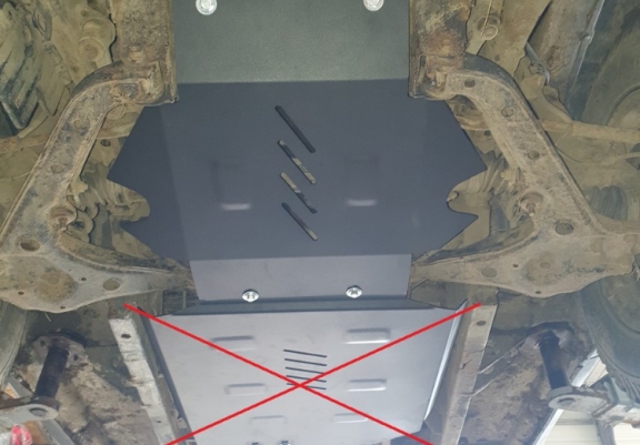 Motor en Radiator Beschermplaat voor Suzuki X90