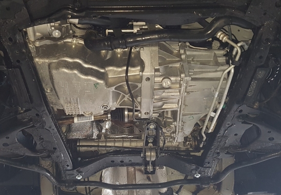 Motor, Versnellingsbak en Radiator Beschermplaat voor Renault Express