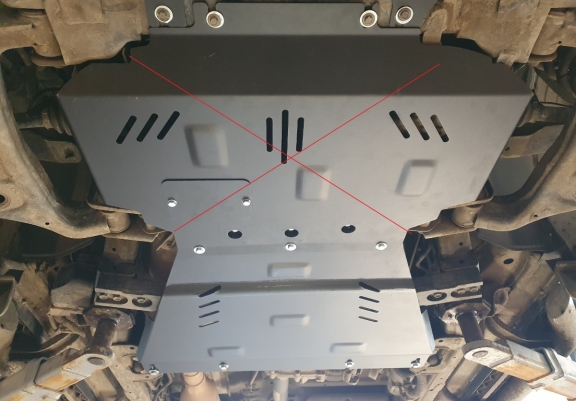 Versnellingsbak Beschermplaat voor Renault Alaskan