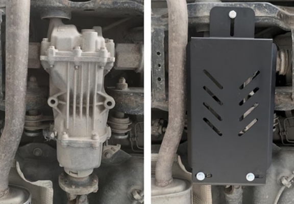 Differentieel Beschermplaat - RWD voor Dacia Duster 4x4