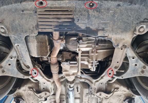 Motor, Versnellingsbak en Radiator Beschermplaat voor Kia Sportage