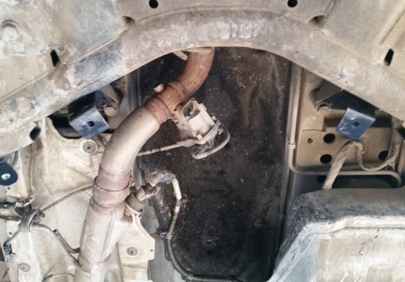 Stop&Go Systeem Beschermplaat voor Mercedes Vito W447, 4x2, 1.6 D