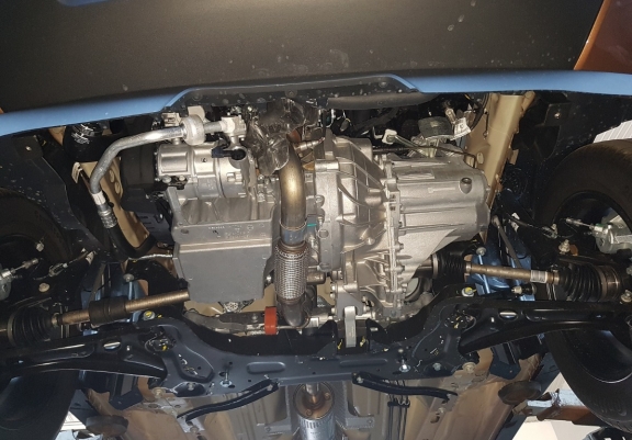 Motor, Versnellingsbak en Radiator Beschermplaat voor Ford EcoSport