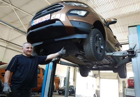Motor, Versnellingsbak en Radiator Beschermplaat voor Ford EcoSport