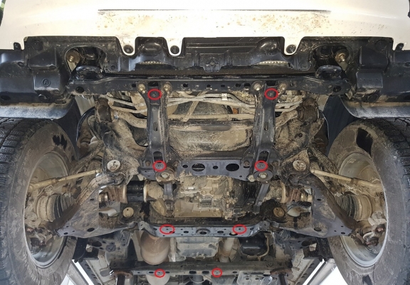 Radiator Beschermplaat voor Toyota Hilux Invincible