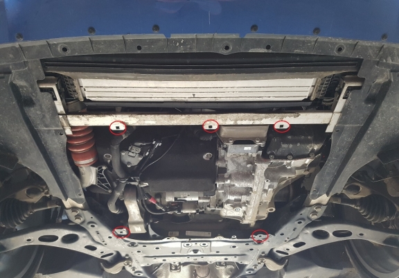 Motor Beschermplaat voor BMW X1 F48
