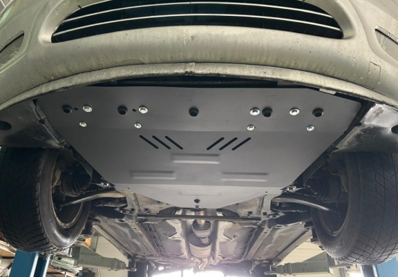 Motor, Versnellingsbak en Radiator Beschermplaat voor Peugeot 406