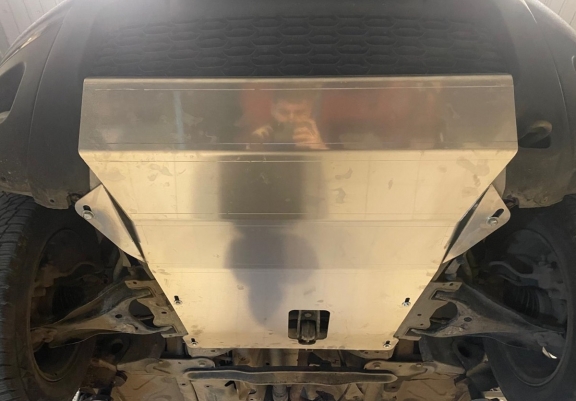 Aluminium Motor, Versnellingsbak en Radiator Beschermplaat voor Dacia Duster