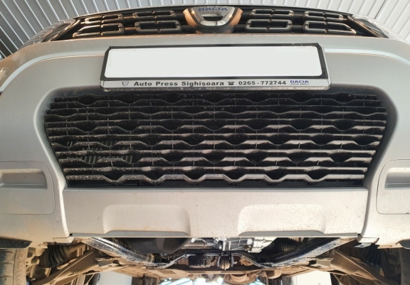 Aluminium Motor, Versnellingsbak en Radiator Beschermplaat voor Dacia Duster