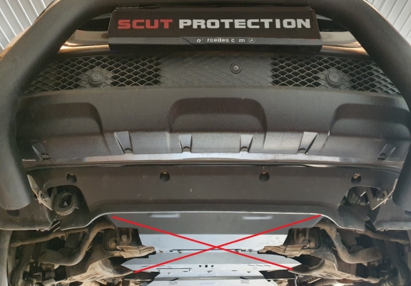 Versnellingsbak Beschermplaat voor Renault Alaskan