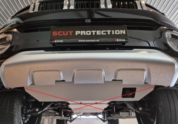 Overdracht geval aluminium Beschermplaat voor Baic Beijing BJ60