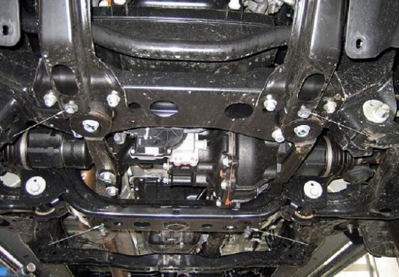 Versnellingsbak en Differentieel Beschermplaat voor Toyota Hilux