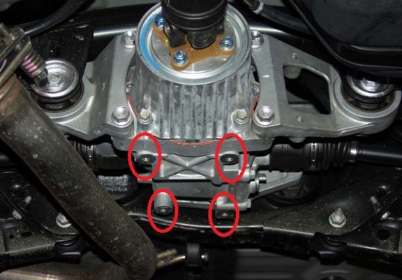 Differentieel Beschermplaat voor Toyota RAV 4