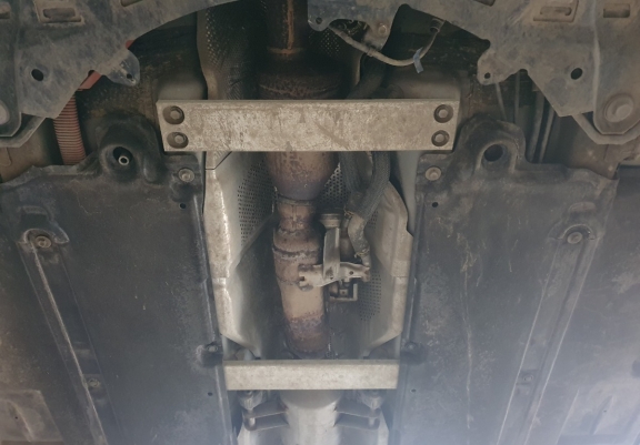 Katalysator/cat lock Beschermplaat voor Toyota Corolla