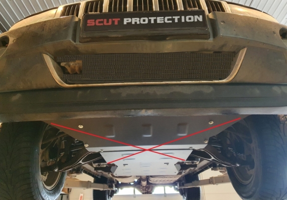 Versnellingsbak Beschermplaat voor  Jeep Grand Cherokee