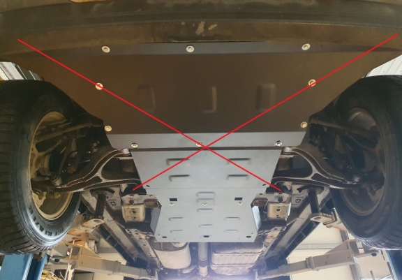 Versnellingsbak Beschermplaat voor  Jeep Grand Cherokee