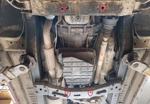 Versnellingsbak Beschermplaat voor Jeep Cherokee - KJ