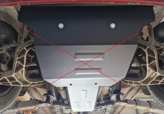 Versnellingsbak Beschermplaat voor Jeep Cherokee - KJ