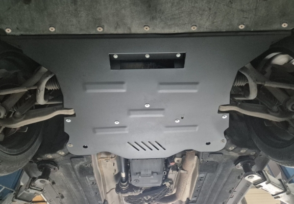 Aluminium Motor, Versnellingsbak en Radiator Beschermplaat voor Alfa Romeo Stelvio