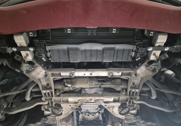 Aluminium Motor, Versnellingsbak en Radiator Beschermplaat voor Alfa Romeo Stelvio