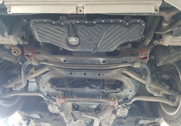 Motor Beschermplaat voor Audi A8