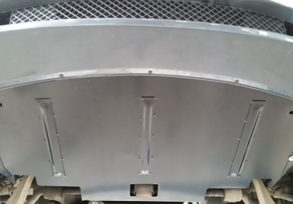 Motor en Radiator Beschermplaat voor BMW Seria 5  E60/E61 standaard voorbumper