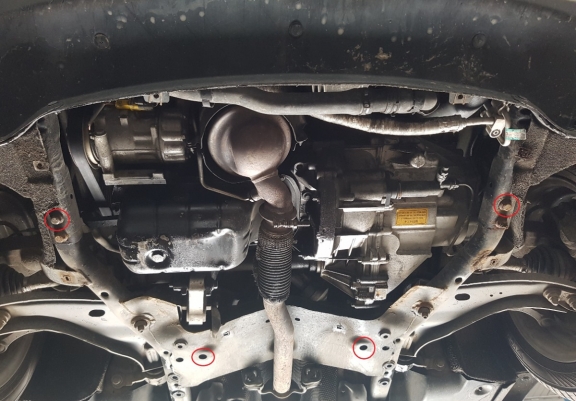 Motor en Versnellingsbak Beschermplaat voor Mini Cooper R56