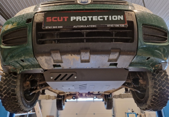 Motor, Versnellingsbak en Radiator Beschermplaat voor Fiat Panda 4x4