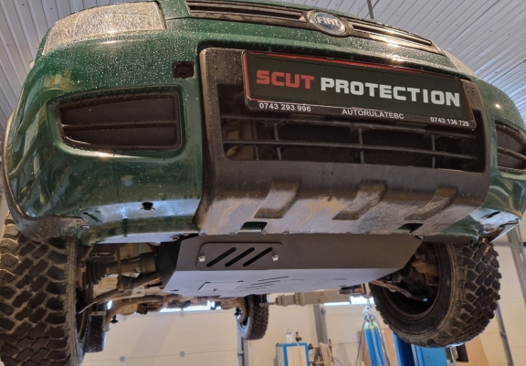 Motor, Versnellingsbak en Radiator Beschermplaat voor Fiat Panda 4x4