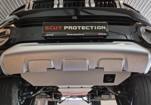 Motor  Beschermplaat voor Baic Beijing BJ60 - Aluminium