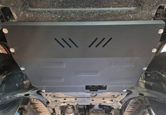 Aluminium Motor en Versnellingsbak Beschermplaat voor Ford Transit FWD