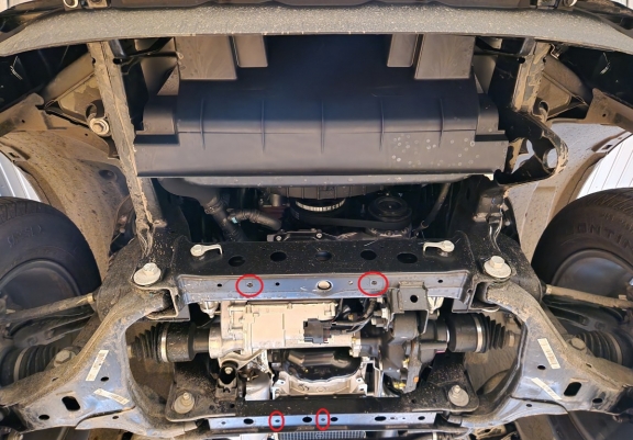 Motor Beschermplaat voor Ford Ranger