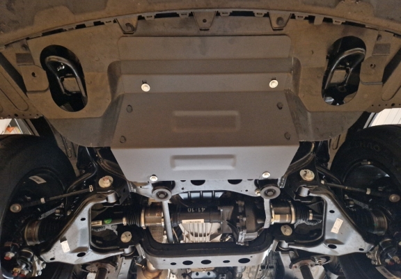 Motor en Radiator Beschermplaat voor Jac T8