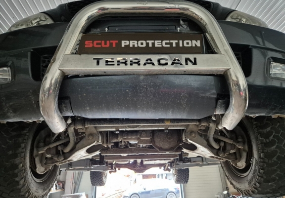 Motor en Radiator Beschermplaat voor Hyundai Terracan