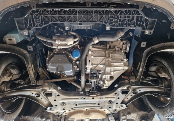 Motor, Versnellingsbak en Radiator Beschermplaat voor Hyundai i20