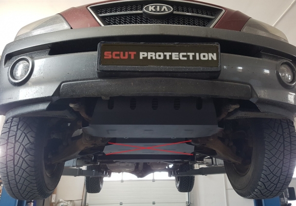 Motor en Radiator Beschermplaat voor Kia Sorento