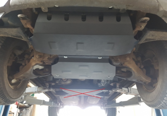 Motor en Radiator Beschermplaat voor Kia Sorento