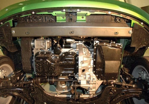 Motor, Versnellingsbak en Radiator Beschermplaat voor Mazda 2